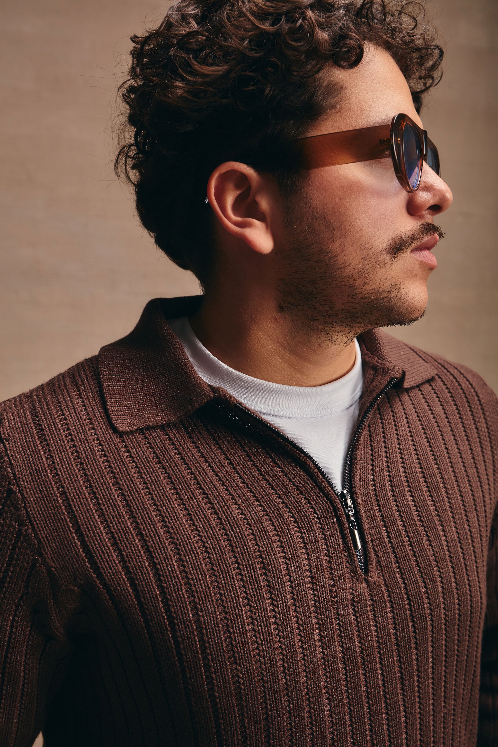 Halfzip Umbral — Mocca