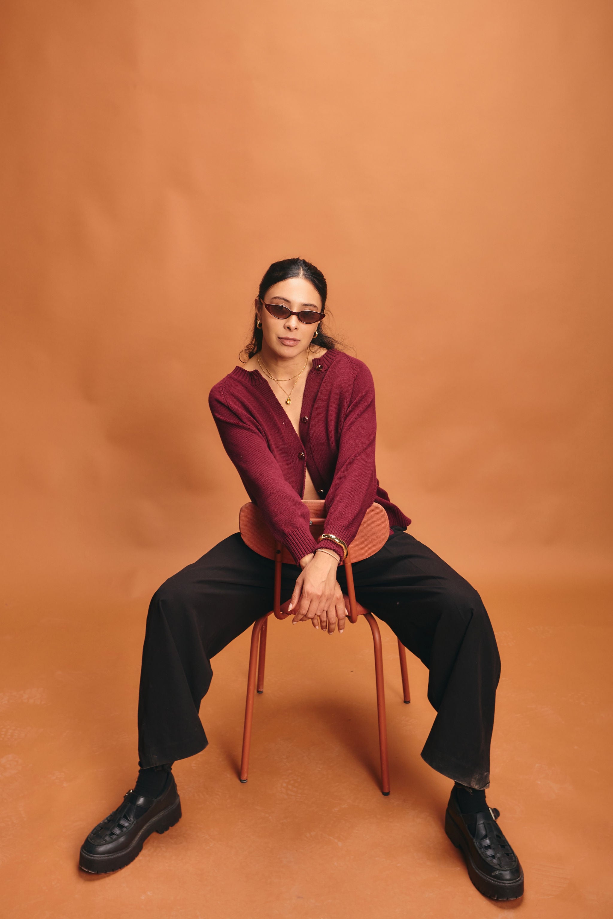 Cárdigan Silente Vino