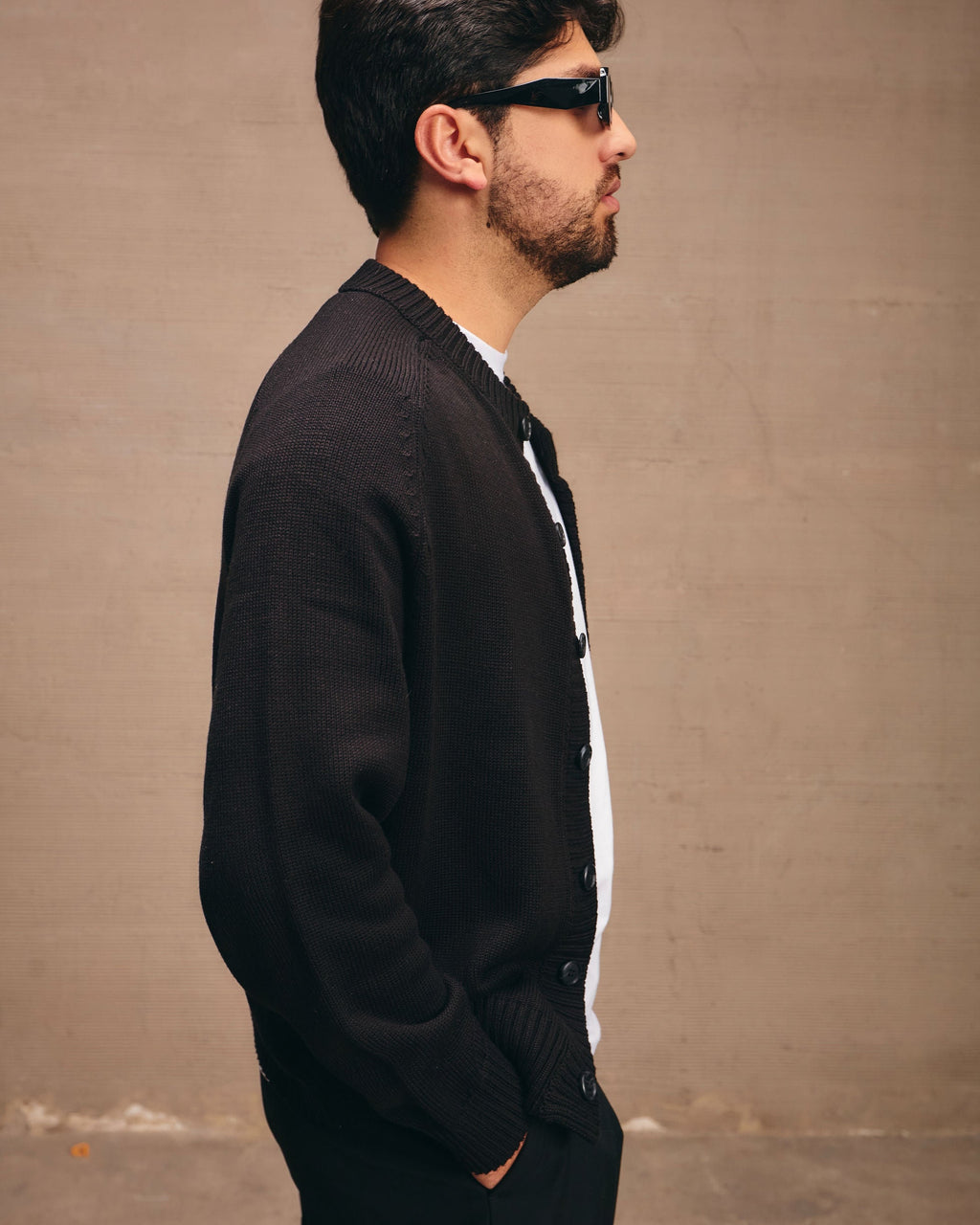 Cárdigan Silente — Negro