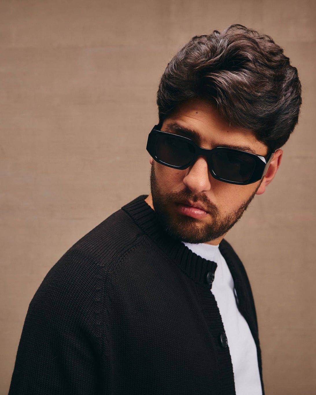 Cárdigan Silente — Negro