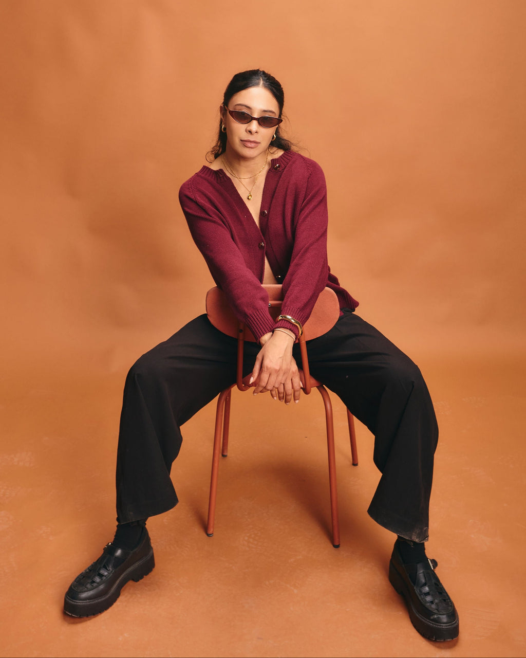 Cardigan Silente Vino