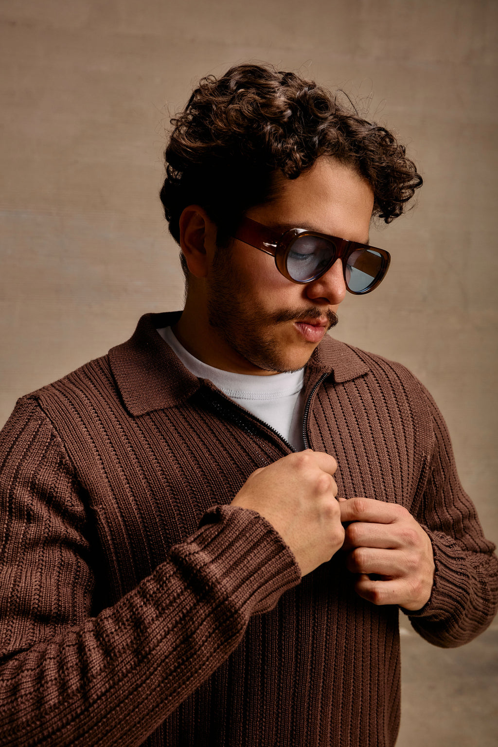 Halfzip Umbral — Mocca