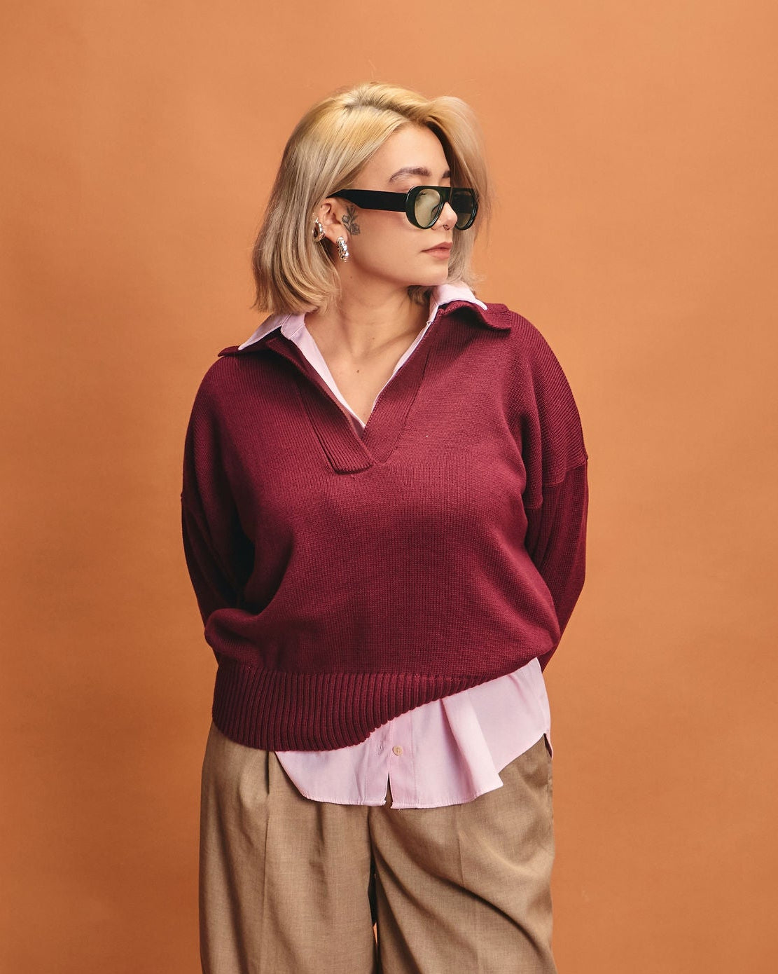 Sweater Umbral Vino